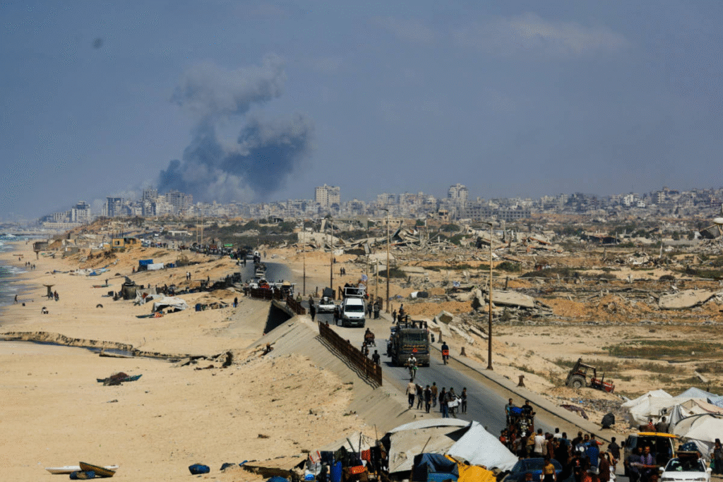 Imagen de la destrucción en la Ciudad de Gaza, tomada el 28 de septiembre de 2025
Fuente: sightmagazine.com.au